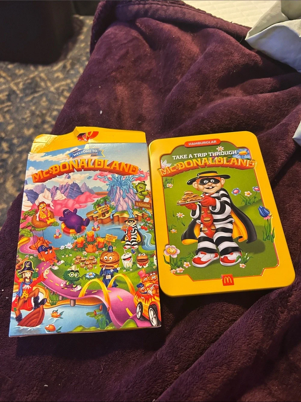McDonald's McDonaldland Trading Cards - Yellow & Green Accents